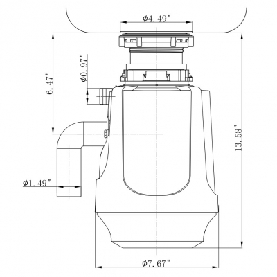 C601 3/4HP